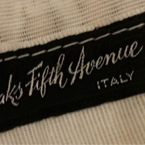 Vintage Saks Fifth Ave beaded clutch